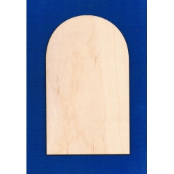 Ikona , obraz, łuk - 20x12cm , sklejka grubość 3mm ,